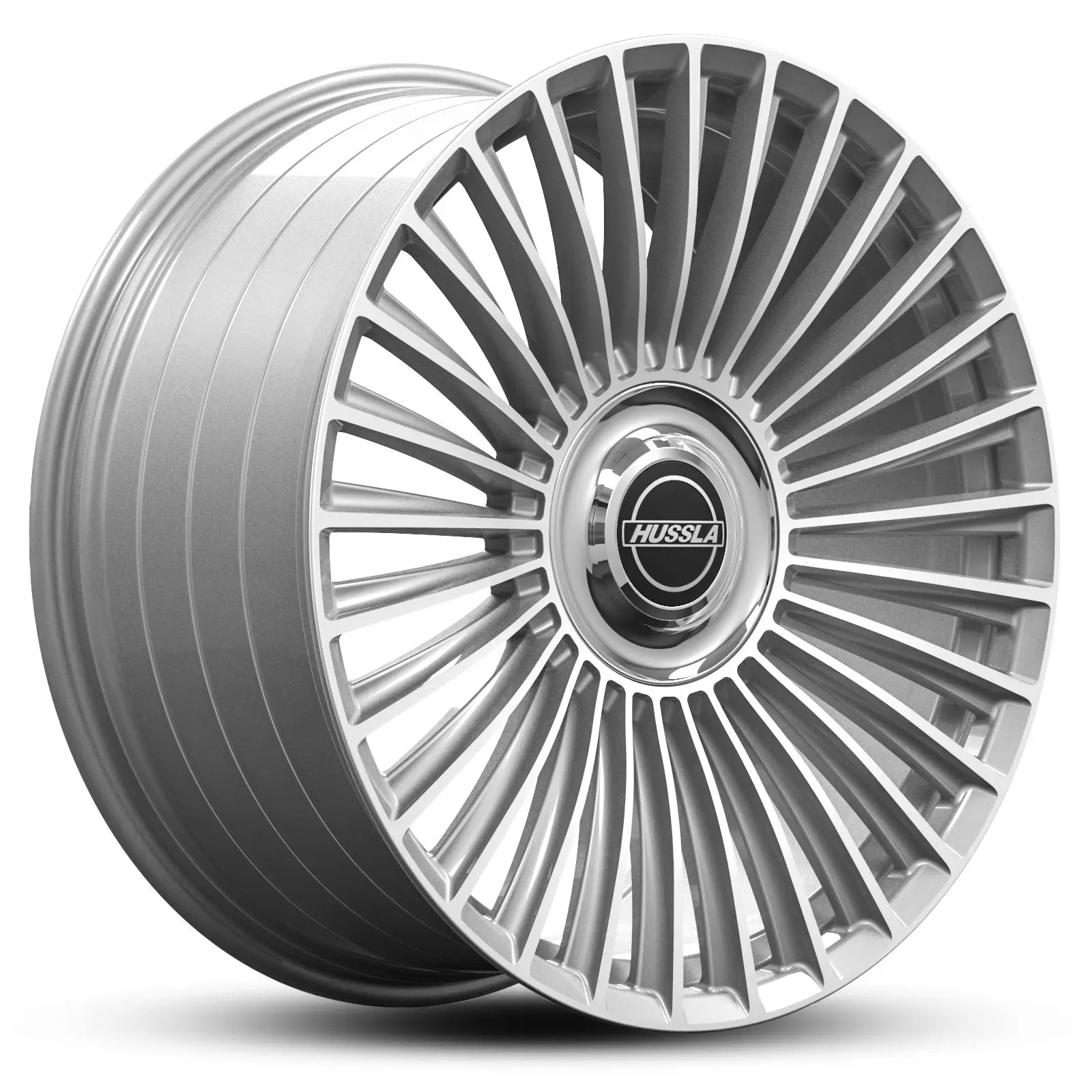 Hussla Dubai Gloss Silver